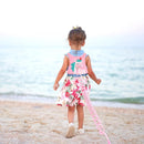 Toddler Leash-Baby Walking Safty Harness and Child Anti Lost Wrist Link for Girls/Boys Travel (Pink) by TinyTreasures Baby Boutique