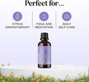 Unwind Aromatherapy Essential Oil Blend - Calming Essential Oils for Diffusers for Home Travel and Baths with Invigorating Pure Bergamot Patchouli and Citrus Essential Oils for Stress Support by CozyNest Decor