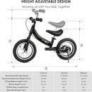 Balance Bike 2 in 1,The Dual Use of a Kids Balance Bike and Toddler Bike, for 2 3 4 5 6 7 Years Old -12 14 16 Inches with Training Theory, Brake, Pedal by TinyTreasures Baby Boutique