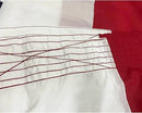 Homissor American Flag 15x25 Ft Large US Flags USA Giant United State Flag Heavy Duty Outdoor Embroidered Stars for All Weather High Wind Sewn Stripes With Brass Grommets by GreenHaven Gardens