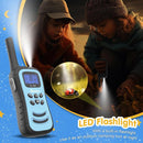 QNIGLO Kids Walkie Talkie, VOX Rechargeable Kids Walkie Talkie, 3KM Working Distance, 48H Standby, 8 Channels, Flashlight Function, Gift for 3-12 Year Old Girls & Boys (2-Pack) by TinyTreasures Baby Boutique