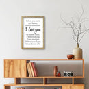 Before You Leave This Home Sign Wall Decor 16x11 Inch I Love You Inspirational Entryway Wood Framed Wall Hang Art (Wood) by CozyNest Decor