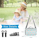 Accmor Stroller Organizer, Universal Stroller Organizer with Insulated Cup Holder Pocket, Dual Purpose Large Capacity Stroller Bag Caddy, Stroller Accessories Fits for Uppababy, Doona, Nuna Strollers by TinyTreasures Baby Boutique