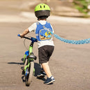 Accmor Toddler Harness Leash + Reflective Anti Lost Wrist Link, Cute Car Kids Back Pack with Hand Strap Collapsible Child Walking Restraint Belt Tether Hold Baby Boys Close For Outdoor Travel by TinyTreasures Baby Boutique