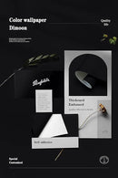 Dimoon 236''x23.6'' Black Peel and Stick Wallpaper Contact Paper Modern Self Adhesive Wall Paper Removable Renter Friendly Textured Solid Color Shelf Cabinet Vinyl Roll (236''x23.6'',Black) by GreenHaven Gardens