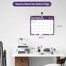 Calendar 2025-2027 22 Monthly Wall Calendar Runs from September 2025 until June 2027 Spiral Binding Hanging 11.5" x 14.7" Thick Paper with Julian Dates and Block for School Office（Festive) by TinyTreasures Baby Boutique