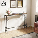 47.2'' Console Table, Skinny Entryway Table with Fast-Charging Station, Narrow Long Sofa Table, Behind Slim Couch Table for Entrance, Hallway, Living Room Decor ST-BR120-1 by CozyNest Decor