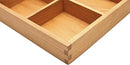 pandapark Wood Organizer Tray,Black Walnut,Desk & Drawer Storage Box (Cherry Master-4) by CozyNest Decor