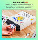 Evo Entry Kit: Interactive Coding Robot, Kids Ages 5+, Includes Color Code Markers, Charging Cable, Zip Case, Access to 700+ STEM Lessons - Educators & Parents, No Coding Experience Required by TinyTreasures Baby Boutique