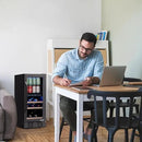 Newair 15" Wine and Beverage Refrigerator 9 Bottle and 48 Can Capacity, Beverage Cooler in Stainless Steel, Built-in or Freestanding Dual Zone Drink Fridge with Triple-Pane Glass Door by CozyNest Decor