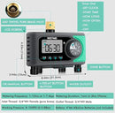 RESTMO 4-Outlet Sprinkler Timer with Brass Inlet, 4 Zone Programmable Water Timer for Garden Hose, Automatic Digital Control | Manual ON/Off | Rain Delay, for Outdoor Faucet, Drip Irrigation and Lawn by GreenHaven Gardens