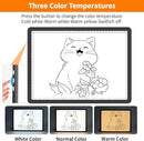 Elice Magnetic A4 Light Board for Diamond Painting, Ultra-Thin Tracing LED Light Box with Side Buttons, Super Bright Diamond Art Light Pad, Light Table for Drawing, Sketching, Weeding Vinyl - Black by TinyTreasures Baby Boutique