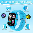 Vakzovy Kids Smart Watch Boys Aged 5-12, HD Touchscreen Kids Watch with 26 Games Video Camera Music Pedometer Audiostory Learn Card Educational Toys Birthday Gifts for Girls Ages 5 6 7 8 9 by TinyTreasures Baby Boutique