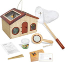 Kids Explorer Kit & Bug Catcher for Kids, Outdoor Toys with Large Portable Wooden Bug Habitat, Butterfly Net, Magnifier, Observation Cup, 15 Insect Cards for Toddler 3-8 Year Old Boy Gift by TinyTreasures Baby Boutique