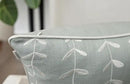 VAGMINE Embroidered Lollipop Cushion Cover - 20x20 Inches Square - 100% Cotton Robins Egg Throw Pillow Case - Subtle Textured Pattern - Perfect for Sofa, Lounge, Bed, Farmhouse, Office Decor by CozyNest Decor