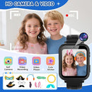 Smart Watch for Kids with 39 Games Touchscreen Camera Video, Music Player, Pedometer, Calculator, Calendar, Stopwatch, Flashlight, Alarm Clock 12/24 hr, Birthday Gifts Toys for Boys Ages 3-12 by TinyTreasures Baby Boutique