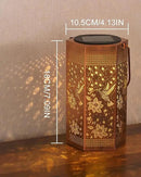 Hummingbird Solar Lantern Outdoor Waterproof - Birthday Gifts for Women Mom Grandma Men, Mothers Day Gifts, Solar Lights Outdoor Hanging Garden Decor for Outside, Patio, Yard, Lawn by GreenHaven Gardens