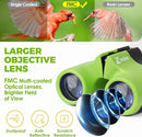 Binoculars for Kids, Toys for 3-12 Year Old Girls and Boys, Bird Watching Hiking 4 5 6 7 8 9 Year Old Girl Boy Christmas Birthday Gifts, Outdoor Toys for Kid Set with Magnifying Glass & Compass by TinyTreasures Baby Boutique