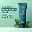 Natural Probiotic Hydroxyapatite Toothpaste Fluroide Free Toothpaste 120ml 4.2 Oz Remineralising Suitable for Adults & Children Helps Sensitive Teeth and Whitening Wild Mint Flavour by CozyNest Decor