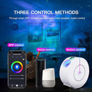 Star Projector, Galaxy Projector for Bedroom, Smart APP & Voice Control Galaxy lamp, Compatible with Alexa & Google Home, for Kids Adults Bedroom,Room Decor,Game Room,Party (White Round) by TinyTreasures Baby Boutique