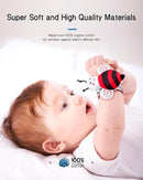 Infinno High Contrast Baby Toys Infant Rattle Socks and Wristband Set, Ideal Baby Sensery Toy Gifts for Newborn 0-12 Months, Perpect Black and White Toys for Boys and Girls As Baby Shower Gifts by TinyTreasures Baby Boutique