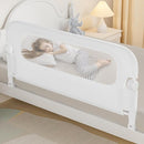 Baby Bed Rail Guard for Toddlers -46" Toddler Bed Rails for Twin, Full, Queen, King Bunk Size Bed Swing Down Bedrail Extral Tall Child Safety Side Railing Guards for Kids by TinyTreasures Baby Boutique