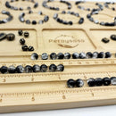Petoysoso Bead Boards for Jewelry Making, Thicken Bamboo Beading Board for Jewelry Bracelet Making, Bracelet Bead Board, Bracelet Bead Board for Bracelet, Jewelry Making Supplies 15.3x 11.2x0.5 Inches by TinyTreasures Baby Boutique