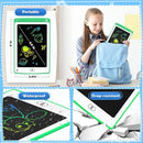 LCD Writing Tablet for Kids, 8.5 Inch Colorful Doodle Board Drawing Tablet, Educational Learning Toys Birthday Gifts for Kids Age 3 4 5 6 7 8 (18 Pack) by TinyTreasures Baby Boutique