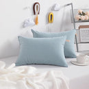 NTBAY Toddler Pillows, Down Alternative 13"x18" Pillows, Machine Washable - Soft and Breathable Travel Small Pillows for Sleeping, Ideal for Daycare, Crib, Cot, Sea Green by TinyTreasures Baby Boutique