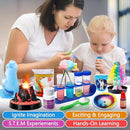 310 Experiments Science Kits for Kids, S.T.E.M Scientific Projects Toys for Boys Girls Gifts Ideas Birthday Christmas, Erupting Volcano, Chemistry Set, Space Project by TinyTreasures Baby Boutique