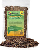 Premium Bamboo Potting Soil Mix - (3 Quart Bag) by GreenHaven Gardens