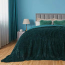GONAAP Fuzzy Faux Fur Throw Blanket Queen Size Dark Teal Super Soft Cozy Plush Fuzzy Shaggy Blanket for Couch Sofa Bed (Dark Teal, Queen(90"x90")) by CozyNest Decor