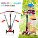 3 Wheel Scooter for Kids Ages 6-12,Kids Scooter with Light Up Wheels, Sturdy Deck Design, and 4 Height Adjustable Suitable for Kid Ages 3-12 by TinyTreasures Baby Boutique