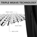XWZO Blackout Curtains for Bedroom 63 inch Length Room Darkening Thermal Insulated Rod Pocket Curtains for Living Room with Tiebacks,Black,W42 x L63,Set of 2 by TinyTreasures Baby Boutique