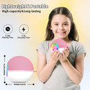 Karaoke Microphone Machine Toys for Kids Adults, Mini Portable Bluetooth Speaker with 2 Wireless Mics, Christmas Birthday Gifts for Boys Girls Ages 3 4 5 6 7 8 9 10 11 12+ Year (Pink) by TinyTreasures Baby Boutique