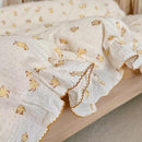BuLuTu Cute Toddler Pillow Cases Cotton Muslin Toddler Pillowcase 1 PC, Ultra Soft Small Pillowcase Fits Toddler Pillow Sized 12"x16"/13"x18"/14"x19", Enveloped Closure Kids Girls Boys Pillowcases by TinyTreasures Baby Boutique