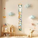 Personalized Name Baby Growth Height Chart Handing Ruler Wall Decor for Kids, Animals Canvas Removable Height Growth Chart, Nursery Decor, Toddler Kid Room Decoration, Hangable by TinyTreasures Baby Boutique