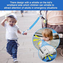 Accmor 3 in1 Toddler Harness Leash, Soft Kid Harness with Anti Lost Wrist Link, Baby Leash, Leash for Toddlers, Child Walking Harness Kids Leash Wristband Rope Belt with Lock for Baby Boys by TinyTreasures Baby Boutique