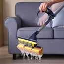 Yocada Sponge Mop Home Commercial Use Tile Floor Bathroom Garage Cleaning Total 2 Sponge Heads NOT 3 Telescopic Handle Squeegee from 42.5 to 52 Inches Easily Dry Wringing only 2 Heads by GreenHaven Gardens