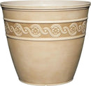 Classic Home and Garden Corinthian Resin Flower Pot Planter, Desert Tan, 10" by GreenHaven Gardens