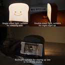 QANYI Toast Bread Night Light,Soft LED Toast Lamp with Cute Face Always Smile,Bedroom Table Lamps Graduation Gifts Ideas for Teen Girls 10 11 12 13 14 Year Old Girls by TinyTreasures Baby Boutique