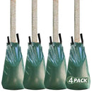 Tree Watering Bag 20 Gallon Watering Bag for Trees with Heavy Duty Zipper Premium PVC Tree Bags Slow Release Drippers Bag for Trees (4 Pack 5-8 Hours Releasing Time) by GreenHaven Gardens