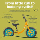 Retrospec Cub Toddler 12" Balance Bike, 18 Months - 3 Years Old, No Pedal Beginner Kids Bicycle for Girls & Boys, Flat-Free Tires, Adjustable Seat, & Durable Frame by TinyTreasures Baby Boutique