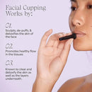 WILDLING Lumin Cupping Set I Facial Cupping Tools to Decrease Puffiness, Increase Collagen Production, Sculpt Cheeks + Chin, Detox + Clear Breakouts by CozyNest Decor