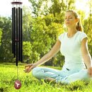 60" Wind Chimes Outdoor, WindChimes Large Wind Chimes for Outside Deep Tone with 5 Tuned Tubes and S Hook, Wind Chime Outdoor Decoration for Patio, Garden, Yard (Hummingbird) by CozyNest Decor