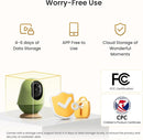 Smart WiFi Baby Monitor, Baby Camera Monitor with Cry/Sleep/Face-Covered/Danger Zone Detection, 24/7 Recording & Reports, Data Encryption – 3K HD, 5MP, 6X Zoom, Multi-Users, 2-Way Talk by TinyTreasures Baby Boutique