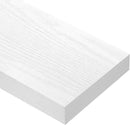 QEEIG Floating Shelves for Wall Bathroom Shelf Bedroom Kitchen Living Room Hanging Book Shelves Small Farmhouse Decor 16 inch Set of 3, White (015-W3) by CozyNest Decor