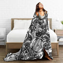 HGOD DESIGNS Automobile Car Parts Pattern Flannel Fleece Bed Blanket Throw Blanket Lightweight Cozy Plush Blanket for Bedroom Living Rooms Sofa Couch 40"x50" by CozyNest Decor