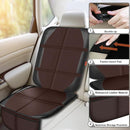 Car Seat Protector,2 Pack Automotive Seat Protectors Baby Carseat Pad Waterproof & Durable 600D Fabric for Child Baby Car Seat Mat Vehicle Pet Cover 2 Storage Pockets (Brown) by TinyTreasures Baby Boutique