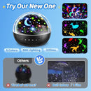 COOLNIGHT Night Light for Kids, 93 Lighting+3 Films Kids Night Light Projector, Remote+Dimmable Star Projector, 360°Slient Glow in The Dark Stars for Ceiling, Gift for 3-8 by TinyTreasures Baby Boutique